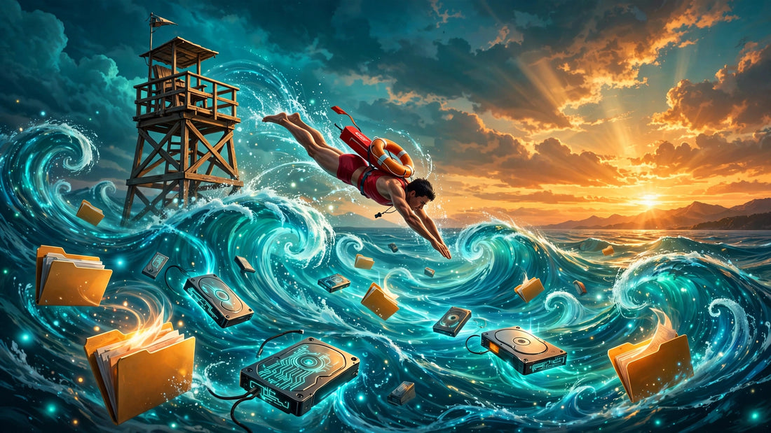 AOP3D Data Lifeguard Service: We Rescue Your Files Before Disaster Strikes