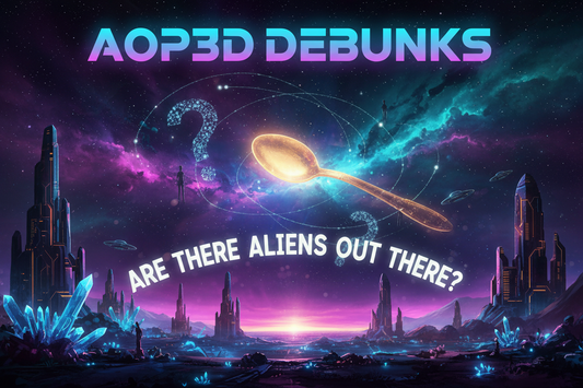 AOP3D DEBUNKS The Cosmic Spoon ARE THERE ALIENS OUT THERE ?