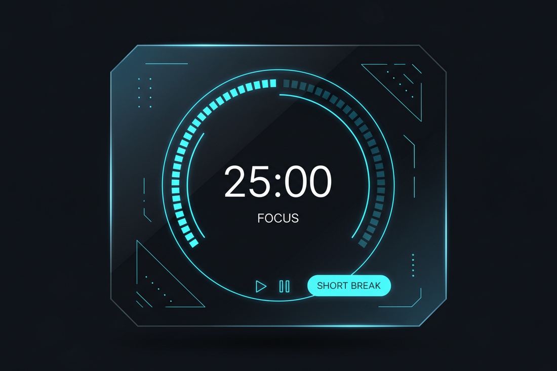 aop3d focus flow timer widget