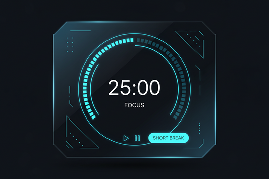 aop3d focus flow timer widget