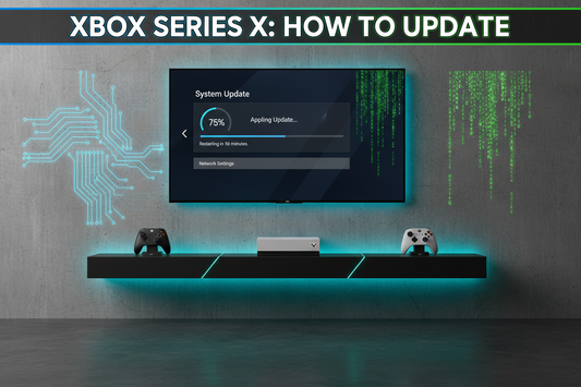 AOP3D HOW2 GAMING HOW 2 UPDATE YOUR XBOX SERES X CONSOLE !