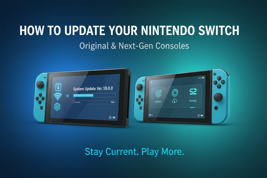 AOP3D HOW2 GAMING HOW2 UPDATE YOUR NINTENDO SWITCH & SWITCH 2