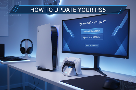 AOP3D HOW2 GAMING HOW2 UPDATE YOUR PS5