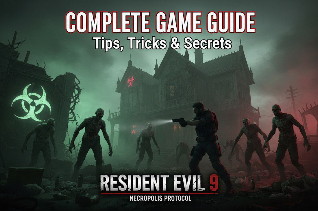 AOP3D how2 gaming RESIDENTEVIL 9 complete game tips