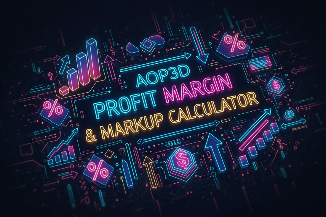 AOP3D Profit Margin & Markup Calculator widget ( Advanced)