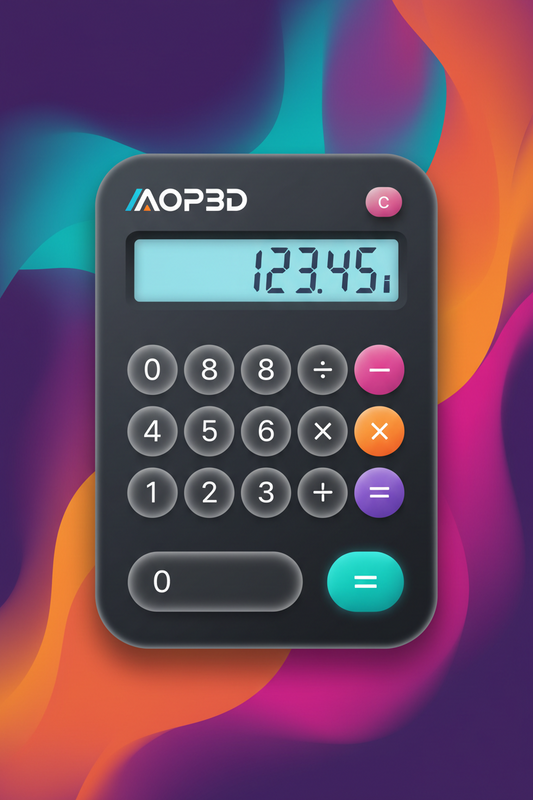 AOP3D SIMPLE CALCULATOR WIDGET