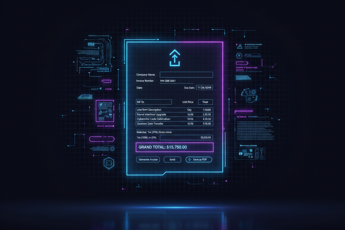 aop3d Simple Invoice Generator