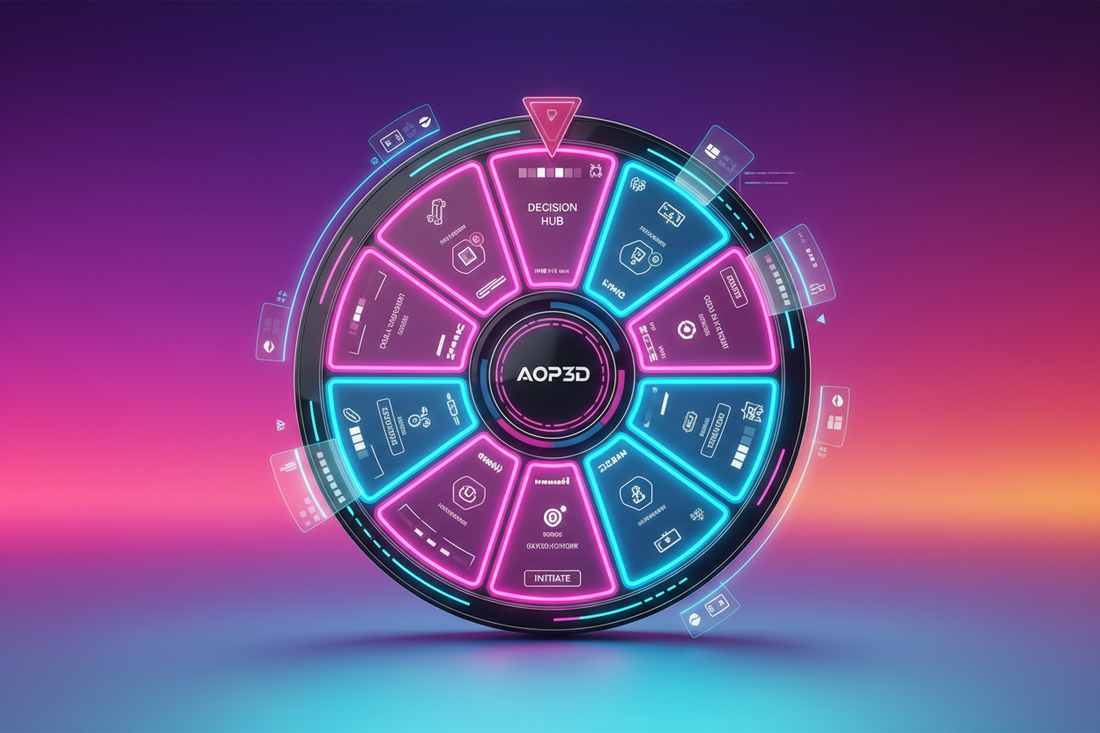 AOP3D The Decision Wheel WIDGET