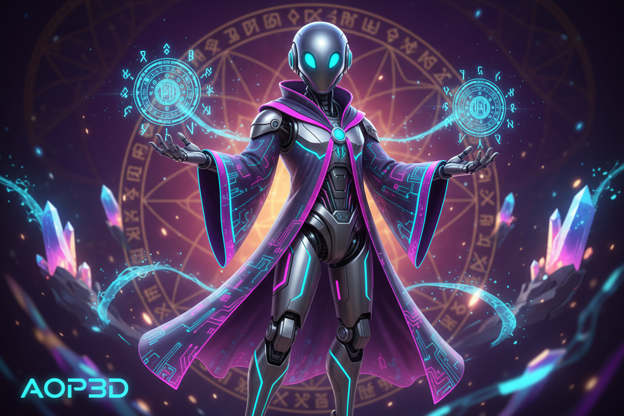 aop3d the wizard ai bot widget ! – AOP3D tech