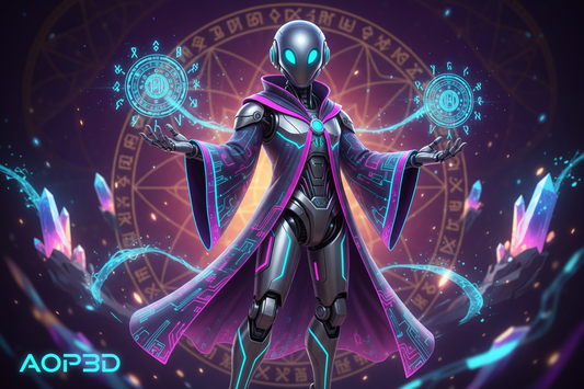 aop3d the wizard ai bot widget !