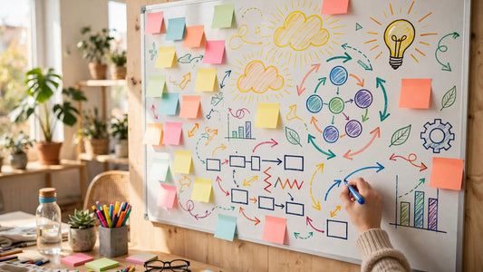 AOP3D Whiteboard — brainstorm sketches and diagrams on a whiteboard