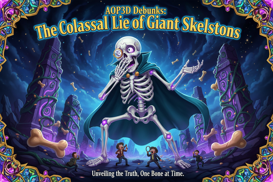 aop3debunks: The Colossal Lie of the Giant Skeletons 💀