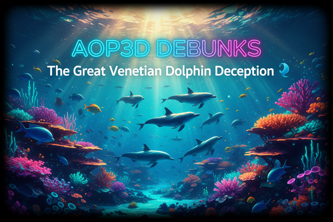 aop3debunks: The Great Venetian Dolphin Deception 🐬