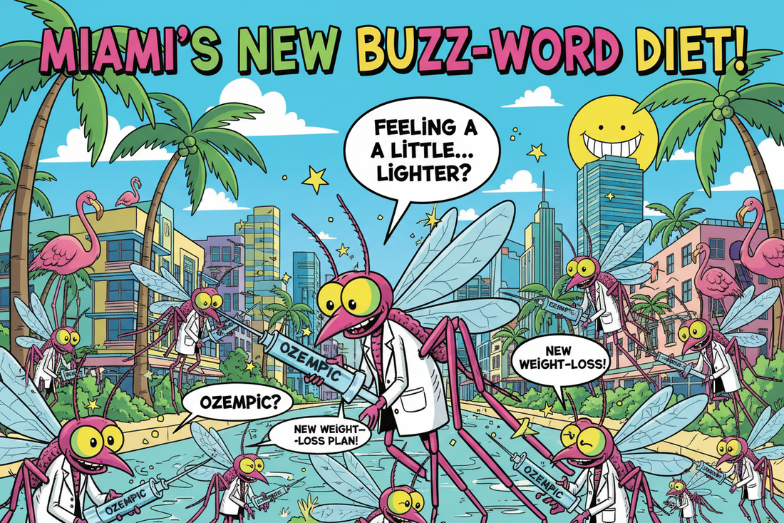 aop3debunks: The Miami "Ozempic Mosquito" Swarm 🦟💉