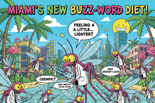 aop3debunks: The Miami "Ozempic Mosquito" Swarm 🦟💉