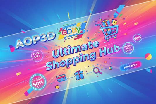 AOP3D'S ebay ultimate shopping hub landing page