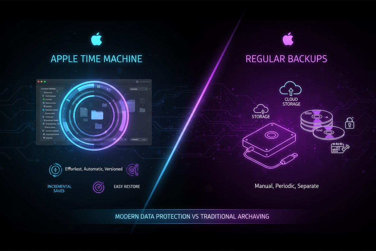 APPLE Time Machine vs. Regular Backups – AOP3D tech