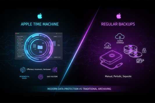 APPLE Time Machine vs. Regular Backups