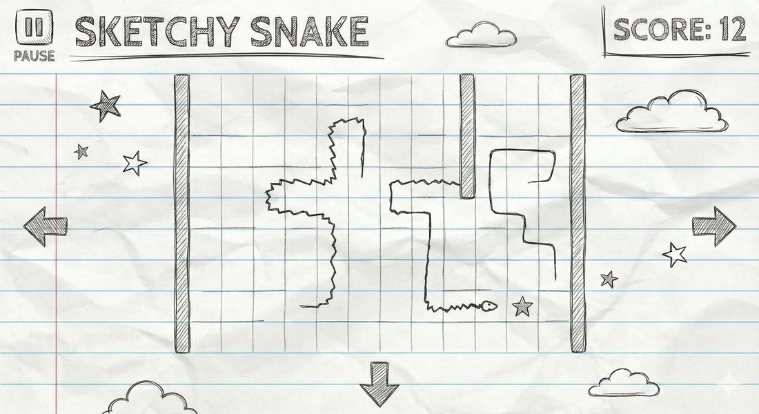 Scribble Snake CLASSROOM CLASSIC WIDGET