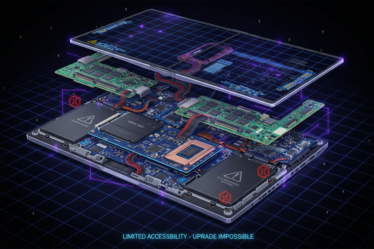 Asus Zenbook Duo Upgrade Difficulty ( almost impossible)