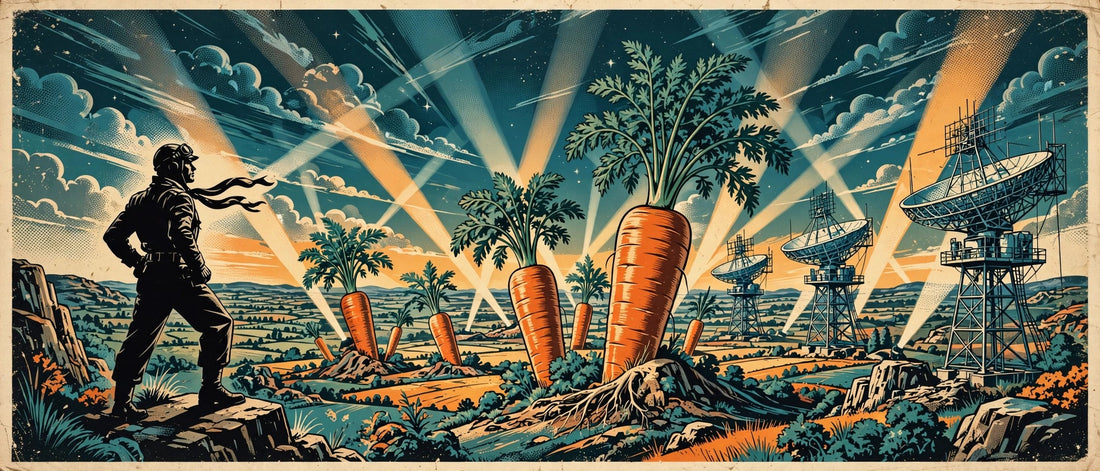 aop3debunks: Do Carrots Really Give You Night Vision? The WWII Radar Cover-Up That Became Nutrition Gospel
