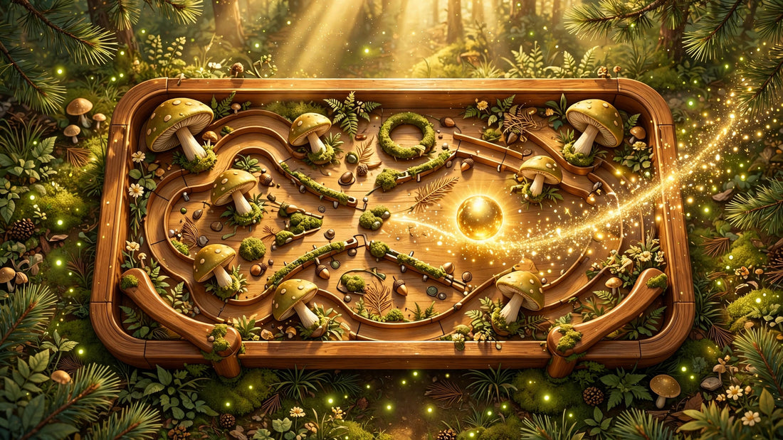 Golden Forest Pinball — The Sunlit Table in the Pines