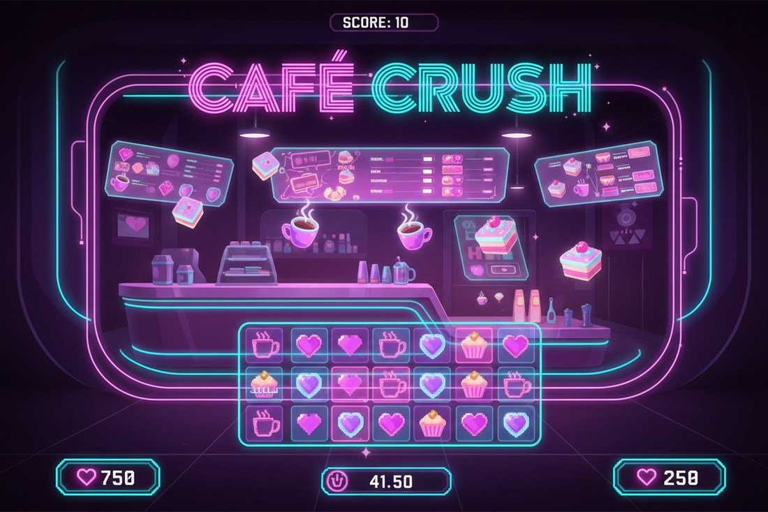 Café Crush Aesthetics & Thematic Environment: