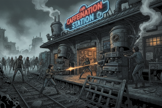 Caffeination station 🚉 defense