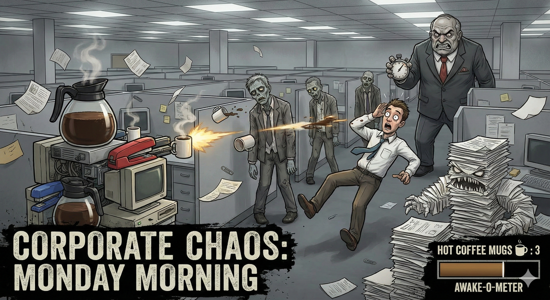 Corporate Chaos monday morning