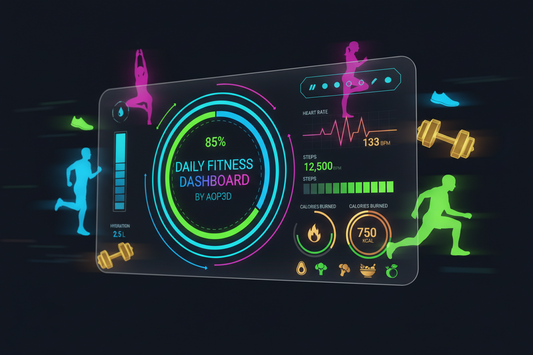 Daily Fitness Dashboard by aopo3d
