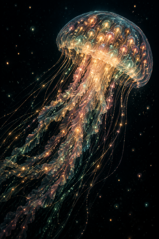 the jellyfish that carried a hundred lanterns