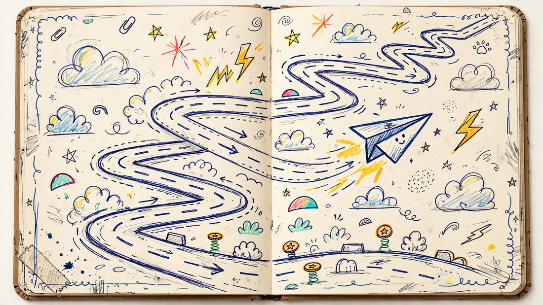 Doodle Drift: The Sketchbook Endless Runner That Turns Your Notebook Into a Skyway