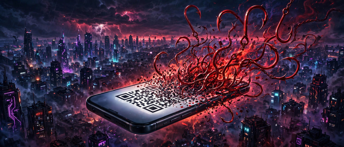 The QR Code Quishing Scam: Your Phone's Camera Can't Tell a Real Menu From a Robbery