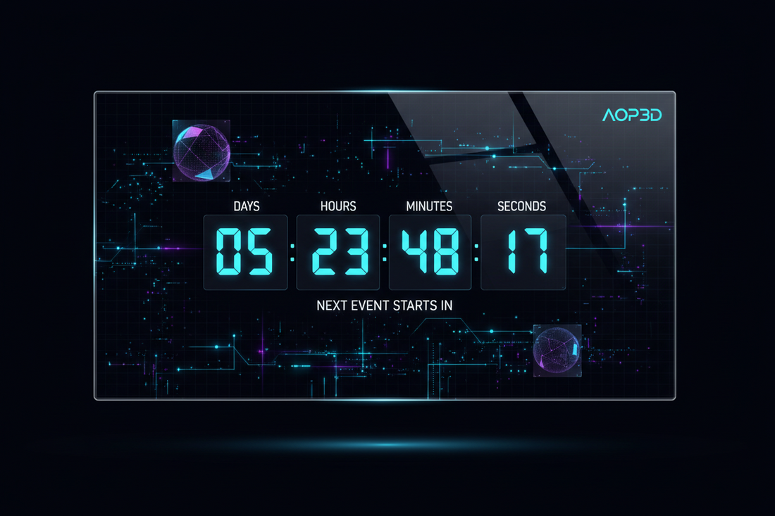 Event Countdown (Expanded Edition) BY AOP3D