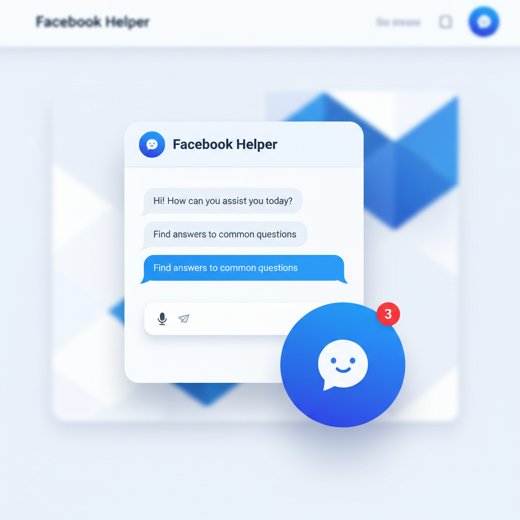 AOP3D FACE BOOK HELPER WIDGET !