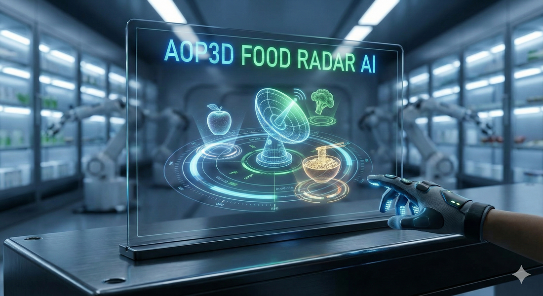 AOP3D FOOD RADAR AI