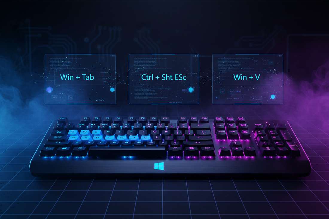 💡 Hidden Keyboard Shortcuts in Windows 11 A Power User's Guide to Mastery BY AOP3D