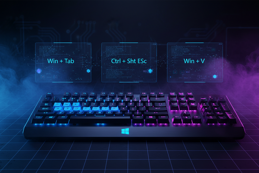 💡 Hidden Keyboard Shortcuts in Windows 11 A Power User's Guide to Mastery BY AOP3D