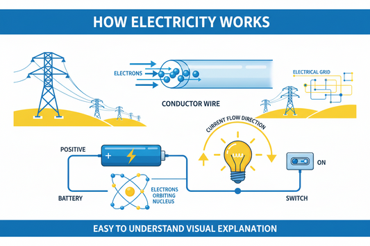HOW DOES IT WORK ( ELECTRICITY )