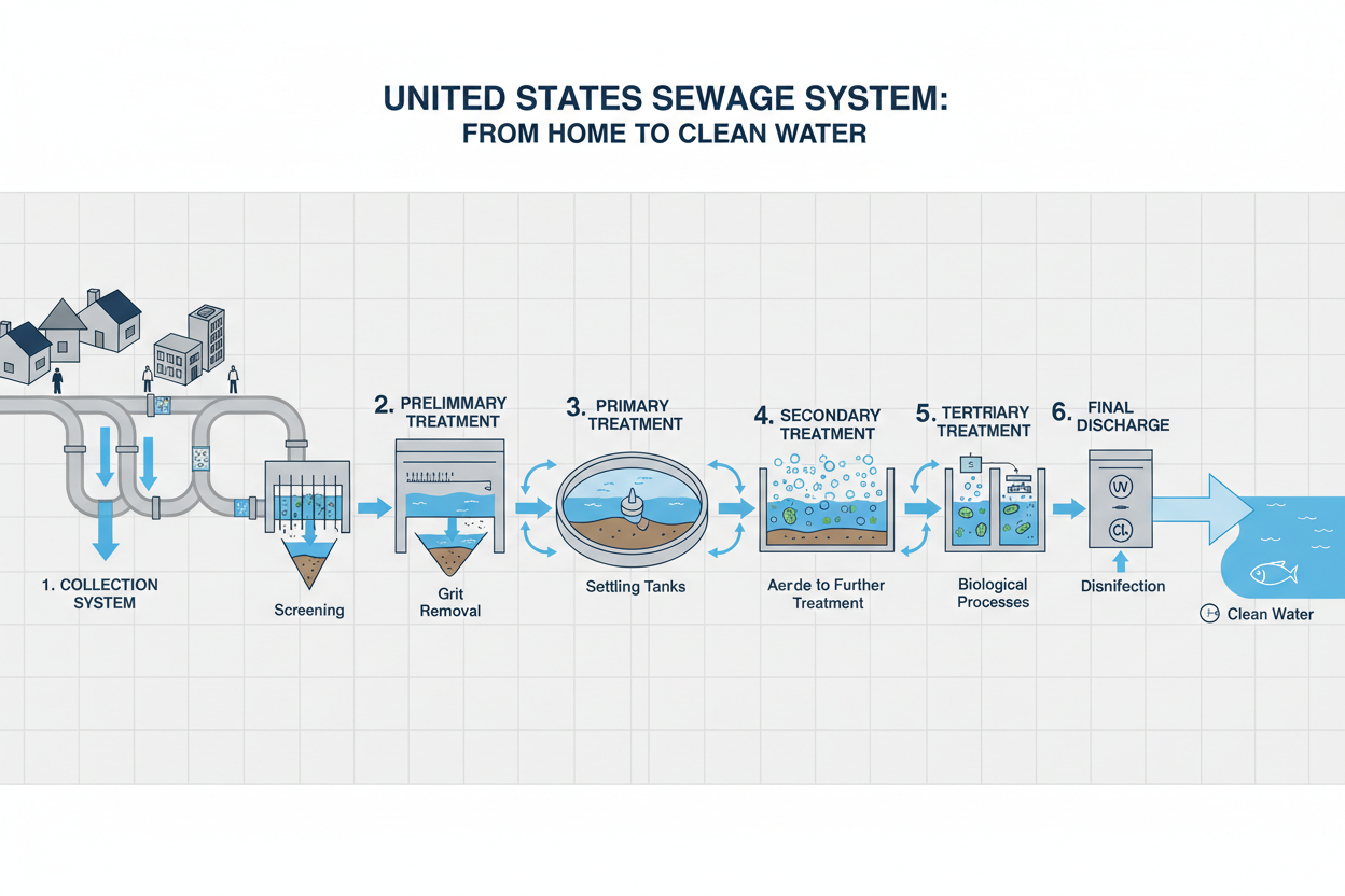 HOW DOES IT WORK? How does the United States sewage system work ...
