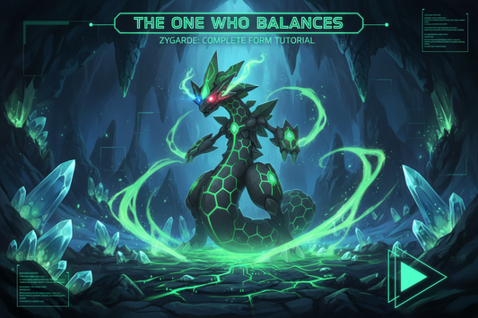 HOW2 catch&nbsp;Zygarde—referred to in the legends as "The One Who Balances IN POKEMON A AND Z