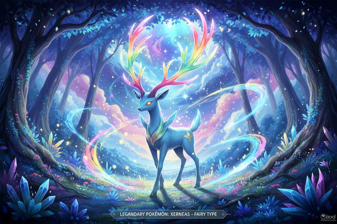 HOW2  catch Xerneas, also known as "The One That Gives, IN POKEMON A AND Z