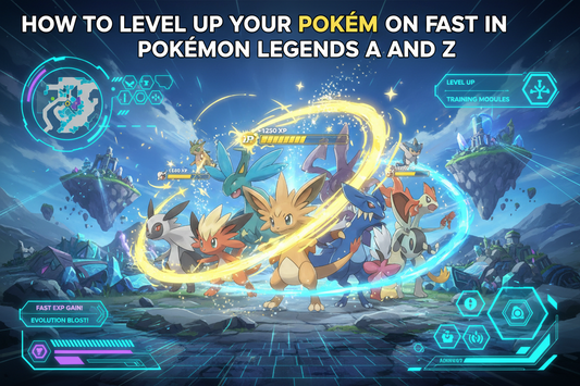HOW2 GAMING HOW2 LEVEL UP YOUR POKEMON Fst in Pokémon Legends A and Z