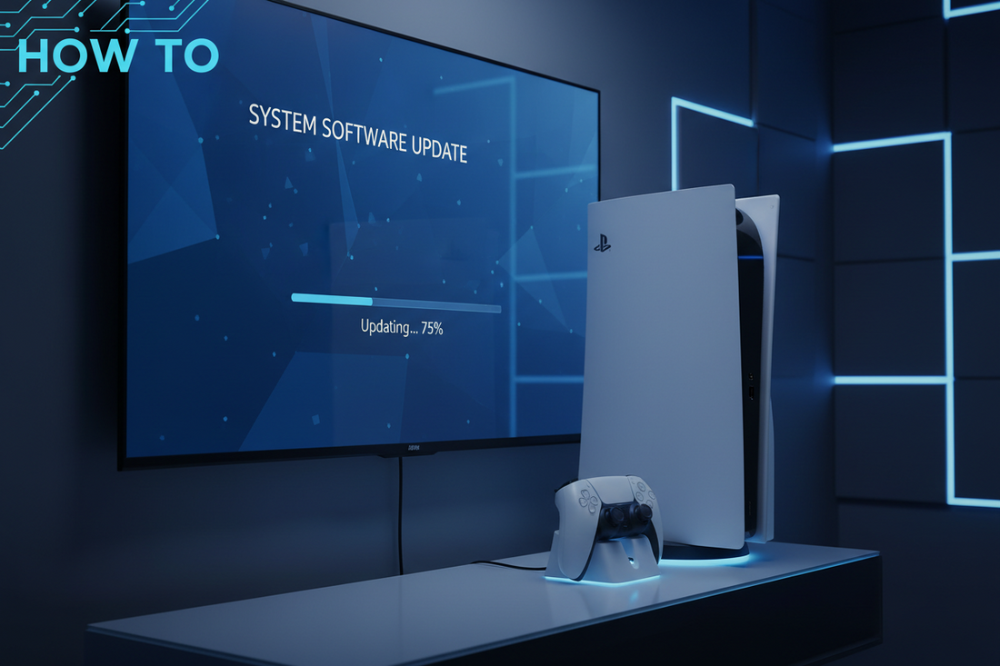 how2 gaming with AOP3D ! ( HOW 2 UPDATE YOUR PS5 )