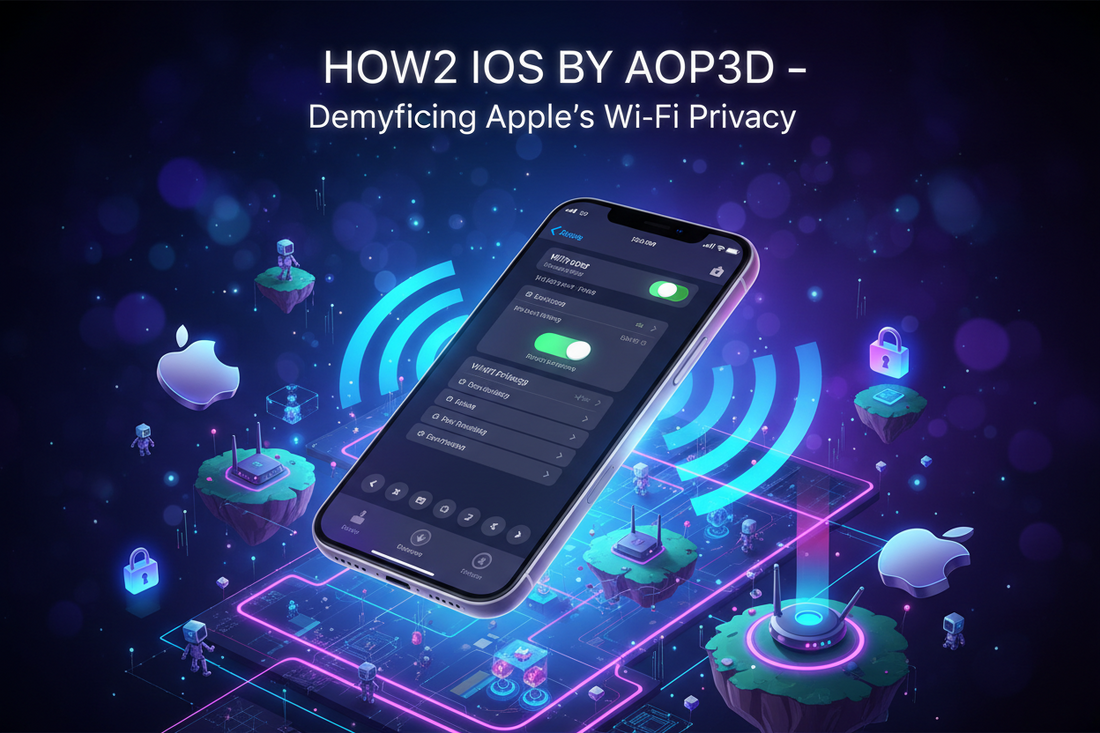 HOW2 IOS BY AOP3D Demystifying Apple's Wi-Fi Privacy