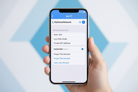 HOW2 IOS HOW 2 CHECK A FORGOTTEN WIFI PASSWORD ON YOUR IPHONE !