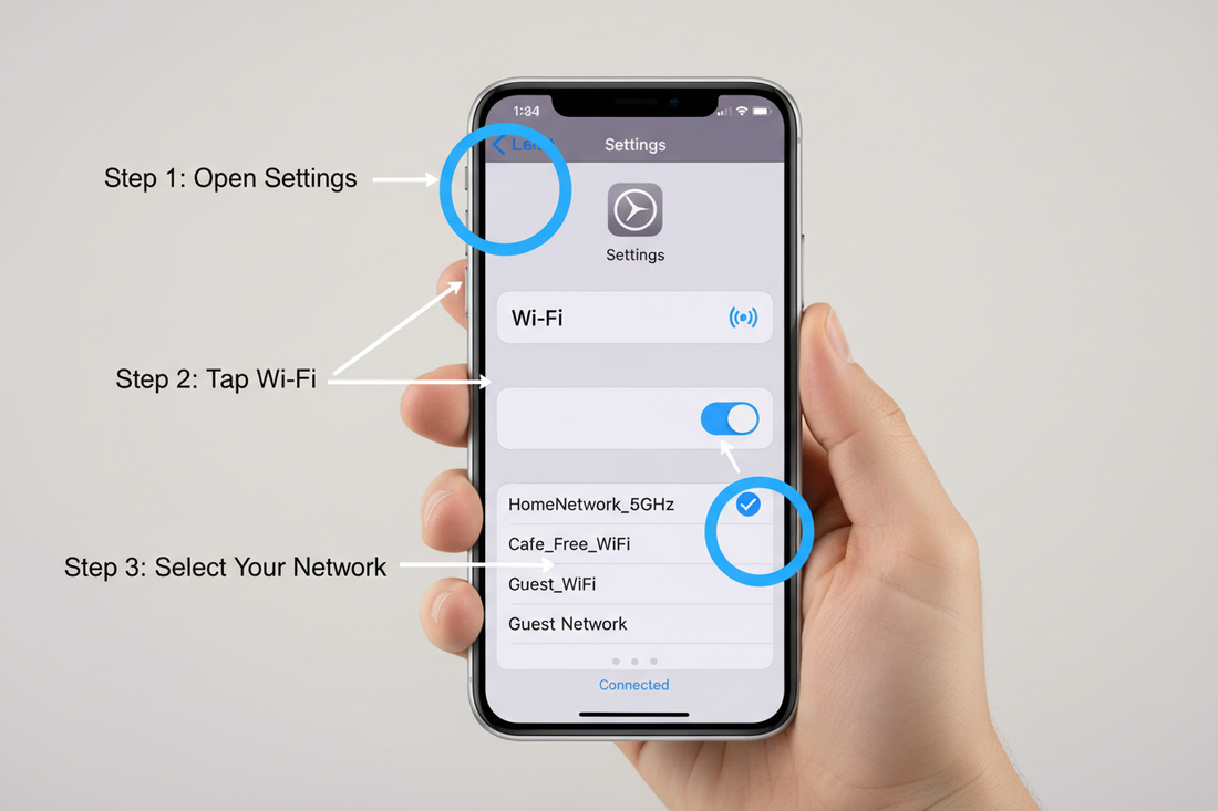 HOW2 IOS HOW2 CONNECT YOUR IPHONE TO WIFI