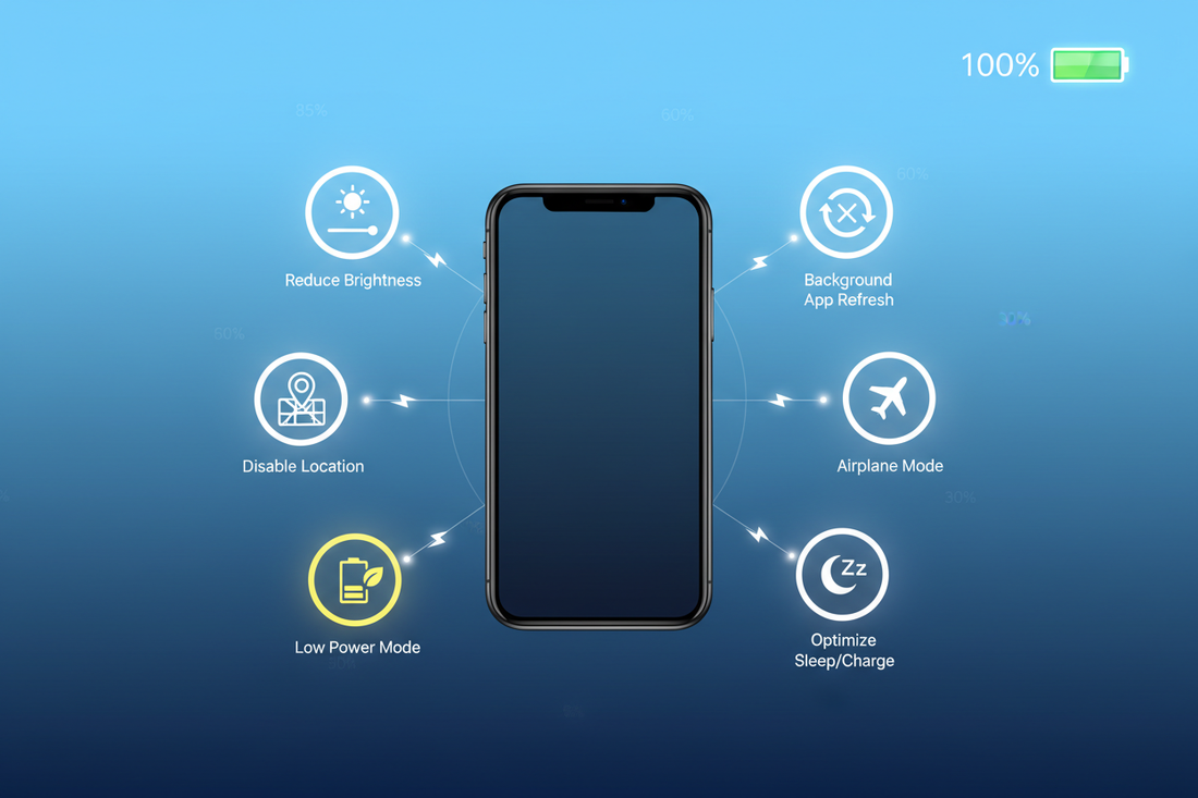 How to Optimize Your iPhone's Battery Life 🔋: Complete Guide