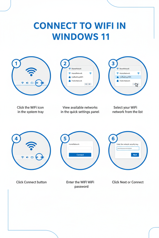 HOW2 WINDOWS 11 HOW2 CONECT TO WIFI A SIMPLE STEP BY STEP GUIDE