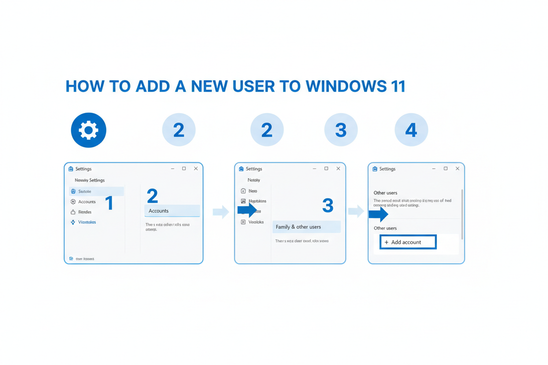 how2 windows how2 add a second user account to Windows 11
